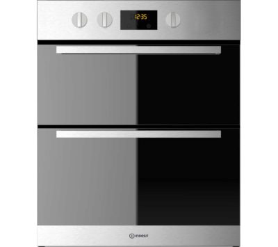 INDESIT Aria IDU 3640 IX Electric Built-under Double Oven - Stainless Steel INDESIT Aria IDU 3640 IX Electric Built-under Double Oven - Stainless Steel